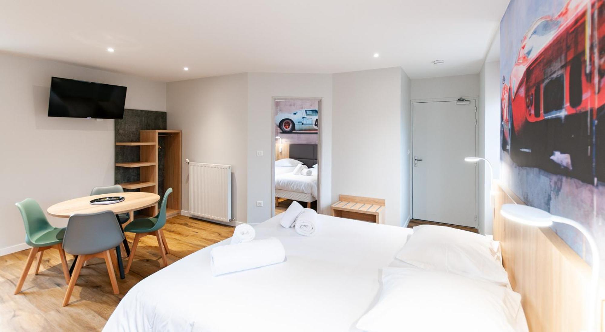Malicorn' Appart-Hotel Malicorne-sur-Sarthe Kamer foto