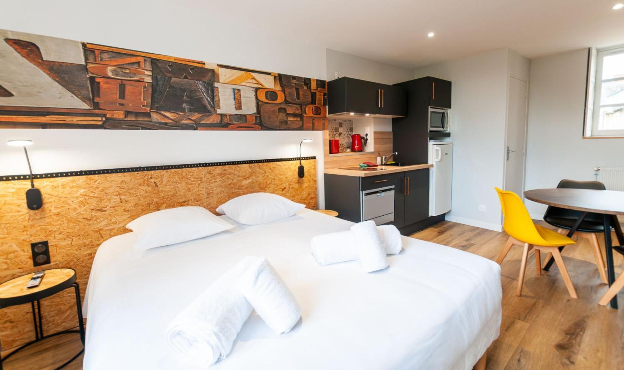 Malicorn' Appart-Hotel Malicorne-sur-Sarthe Kamer foto